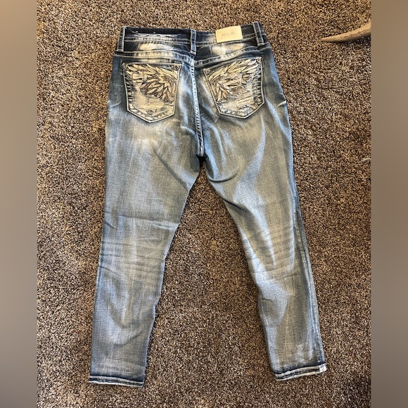 Miss Me Skinny Crop Jeans - Picture 3 of 5